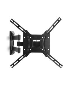 MegaMounts Full Motion, Tilt and Swivel Single Stud Wall Mount for 26-55 Inch LCD, LED, and Plasma Screens