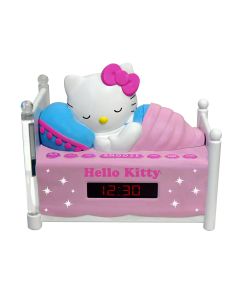 Hello Kitty Sleeping Kitty Alarm Clock Radio with Night Light