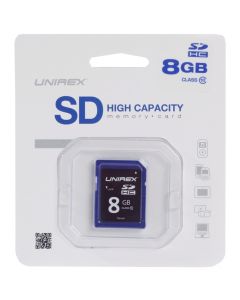 Unirex SDHC Card 8GB Class 10 Memory Card